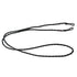 Ortofally Eyeglasses Holder Strap Cord Leather Eyeglasses String Holder Chain Necklace Glasses Cord Lanyard Eyeglass Retainer for Men Women Kids(Black) 70.00X0.22X0.22CM Black