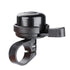 SWETRACE Cycling Handlebar Bell Plastic Clear Sound For Bicycle Riding 1Set 4.00X4.00X6.00CM Black
