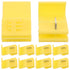 Worgeous Yellow Wire Connectors for Cars Quick Installation Components Waterproof Plastic 10pcs