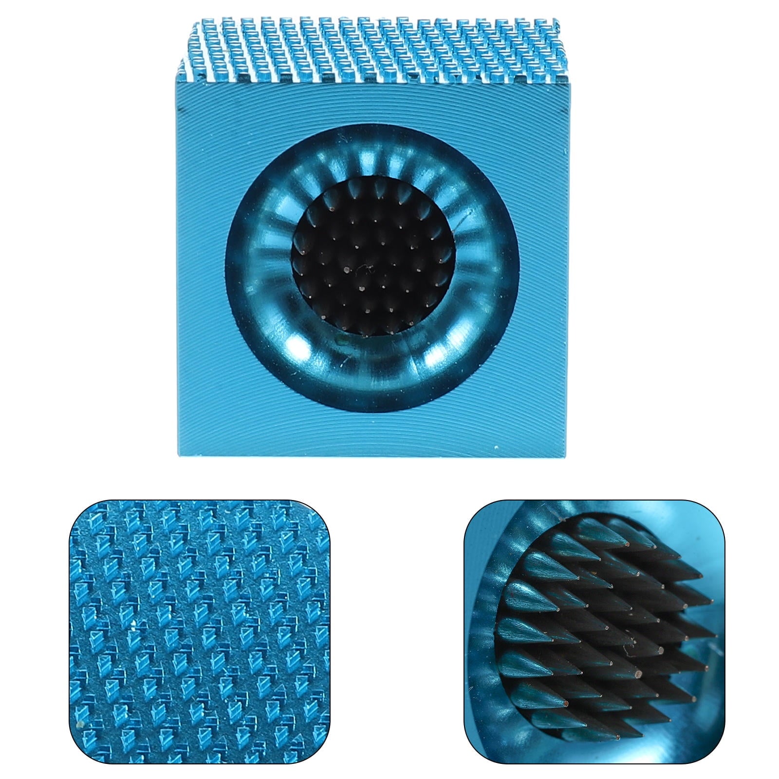 Worgeous Blue Aluminum Alloy Pool Cue Tip Repair and Shaper Tool 1 Trimmer for Billiard Stick Accessories