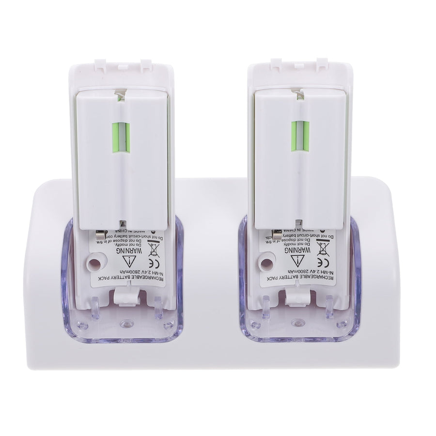 SWETRACE VR Controllers Rechargeable Batteries and Charger White ABS 1 Gaming Accessories 12.5X5.99cm White