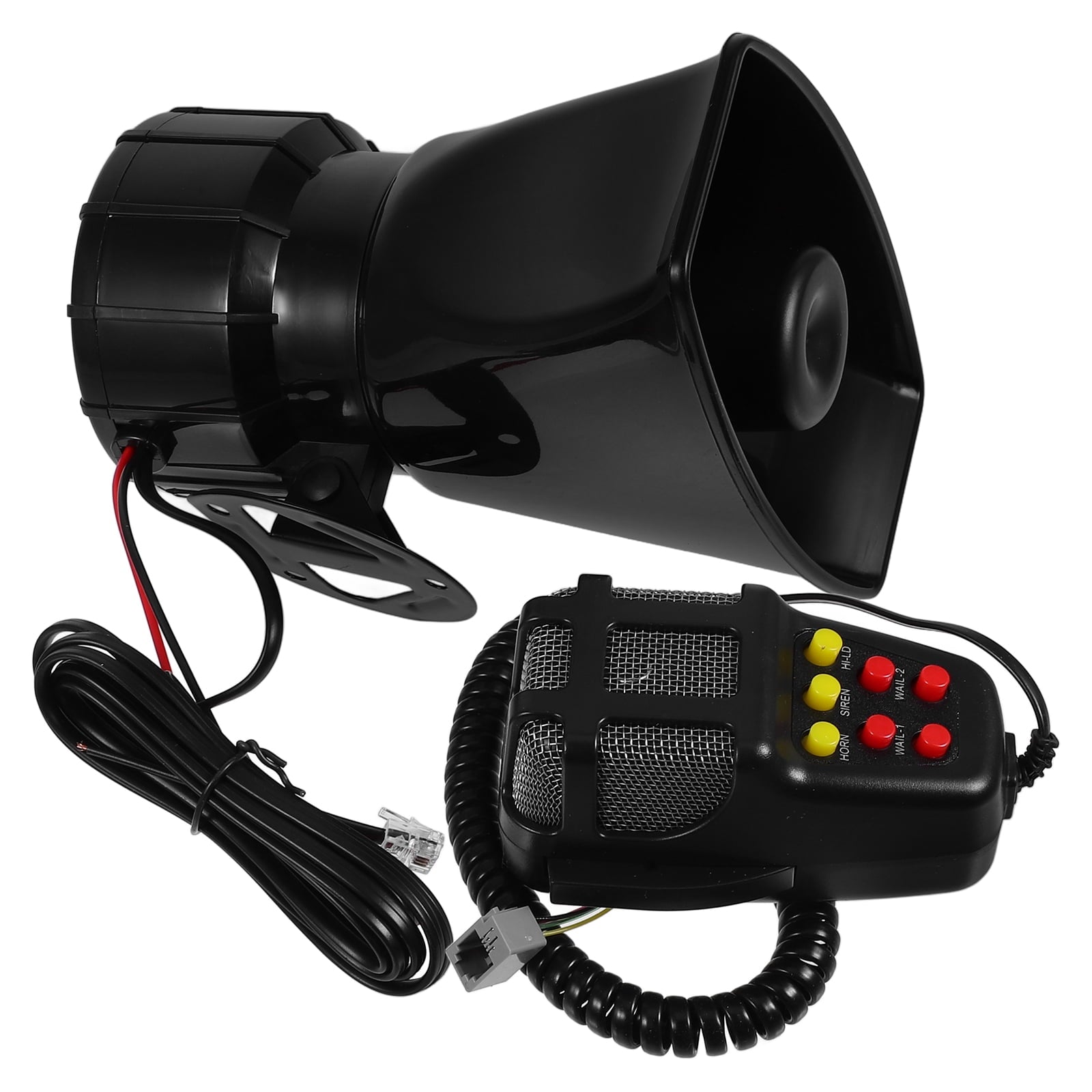SWETRACE Horn Sounds Maker With 7 Sounds Black 1Pcs 7 Sounds Black