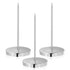 SWETRACE Restaurant Bill Holder Metal 3Pcs 5.5x2.8x0.3Inch Busy Environments Silver