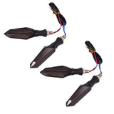 SWETRACE Motorcycle Indicators Blinker Abs 4Pcs Blue