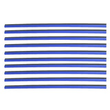 Worgeous 10 Pcs Auto Accessories Interior Car Vent Decoration Strip Blue