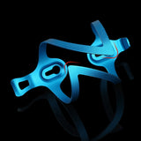Worgeous Bike Water Bottle Rack Aluminium Alloy Mountain Bike Water Bottle Holder Bike Accessories (Blue)
