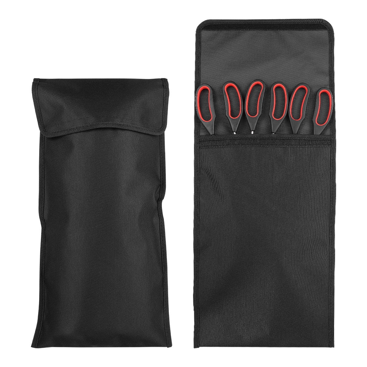 Worgeous 2pcs Grill Utensil Storage Bag,Bbq Tool Storage Bags Portable Barbecue Hardware Tool Holder Pouch,Foldable Grill Accessory Storage Bag Camping Utensil Bags