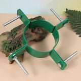 Masteelf Durable Iron Tree Fixator for Outdoor Use with Easy Application Green Color 15cm Diameter