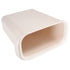 Worgeous White Plastic Trash Can for Home Use Made of Material Great for Small Spaces 13 x 8 0 inches
