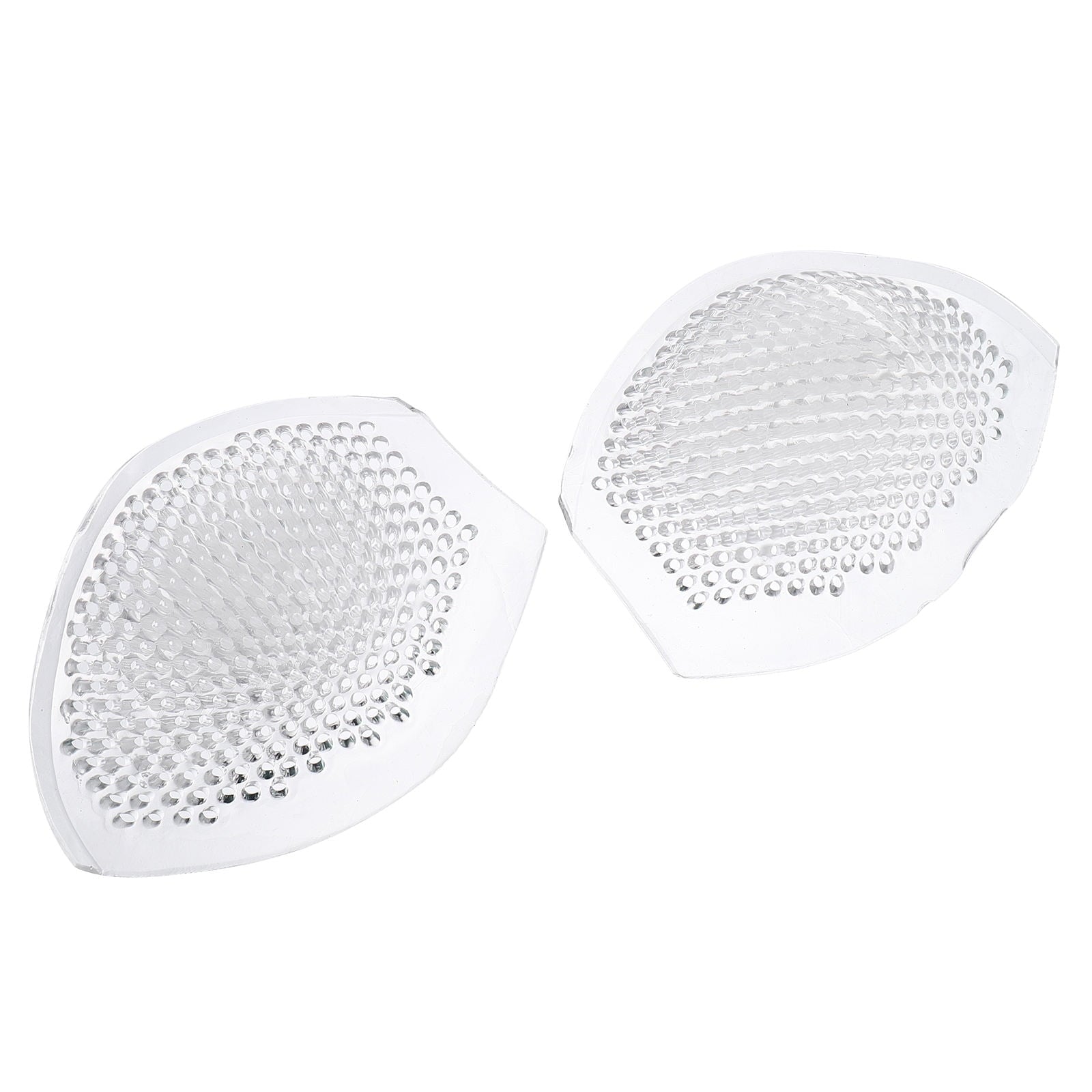 Worgeous Silicone Bra Pads for Women Transparent Reusable Cup Shaped Inserts Well Fixed Not Easy to Fall Off 1 Pair