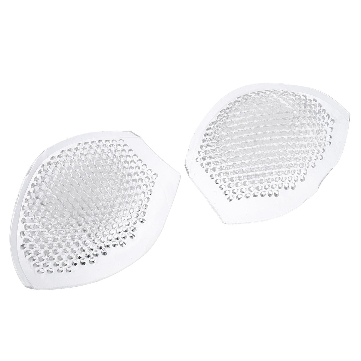 Worgeous Silicone Bra Pads for Women Transparent Reusable Cup Shaped Inserts Well Fixed Not Easy to Fall Off 1 Pair