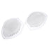 Worgeous Silicone Bra Pads for Women Transparent Reusable Cup Shaped Inserts Well Fixed Not Easy to Fall Off 1 Pair