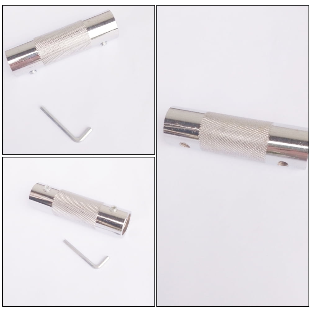 Worgeous Dumbbell Connector for Dumbbells Connecting Bar Work Silver