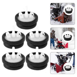 SWETRACE Primer Bulb for Snow Blowers Priming Fuel System 5Pcs
