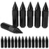 SWETRACE Automobile Nut Cover Wheel Nut Cover Black Aluminum 20pcs