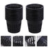 Worgeous 20pcs Plastic Planting Buckets for Soilless Culture with Net Cups