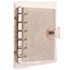 Worgeous Pink Small Notepad with PVC Material for Office Use Lightweight Compact Size 4.5 x 3 Inches