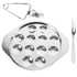 Worgeous Conch Clamp Assembly Plate Escargot Dish Snail Serving Kitchen Baking Tray Silver