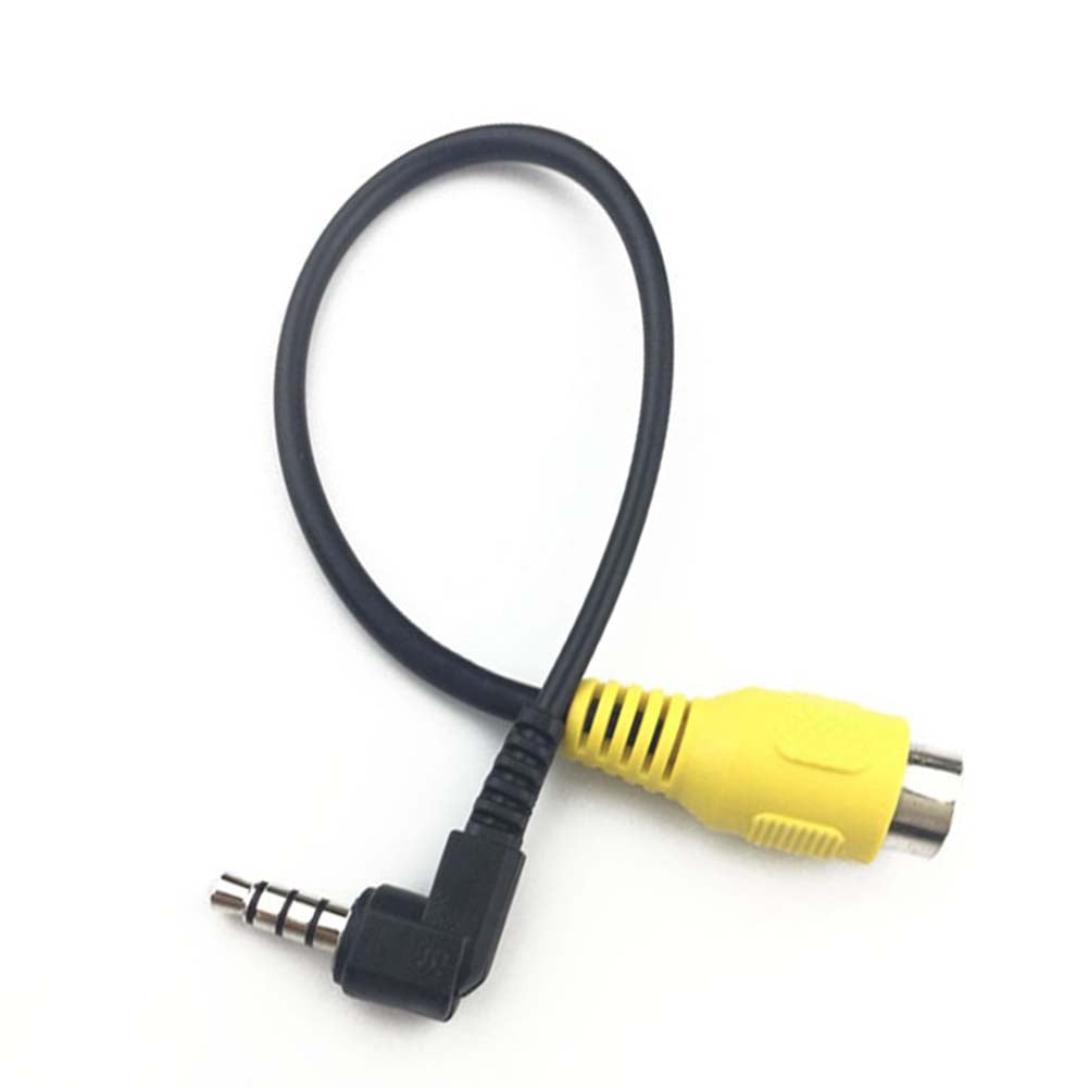 Masteelf 2 .5mm Conversion Line Reverse Camera Backup for Car Man Black