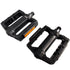 Masteelf 1 Pair of Pedals Anti-slip Plastic Grain Large Treadle Universal Road Bike Pedals