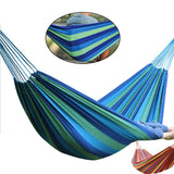 SWETRACE Hammocks for Adults Canvas Blue 1Set 110x31in