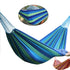 SWETRACE Hammocks for Adults Canvas Blue 1Set 110x31in