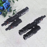 SWETRACE 1Pcs Branch Connectors for Solar Panel Series Wiring with Abs Material Waterproof Dustproof Quick Connection