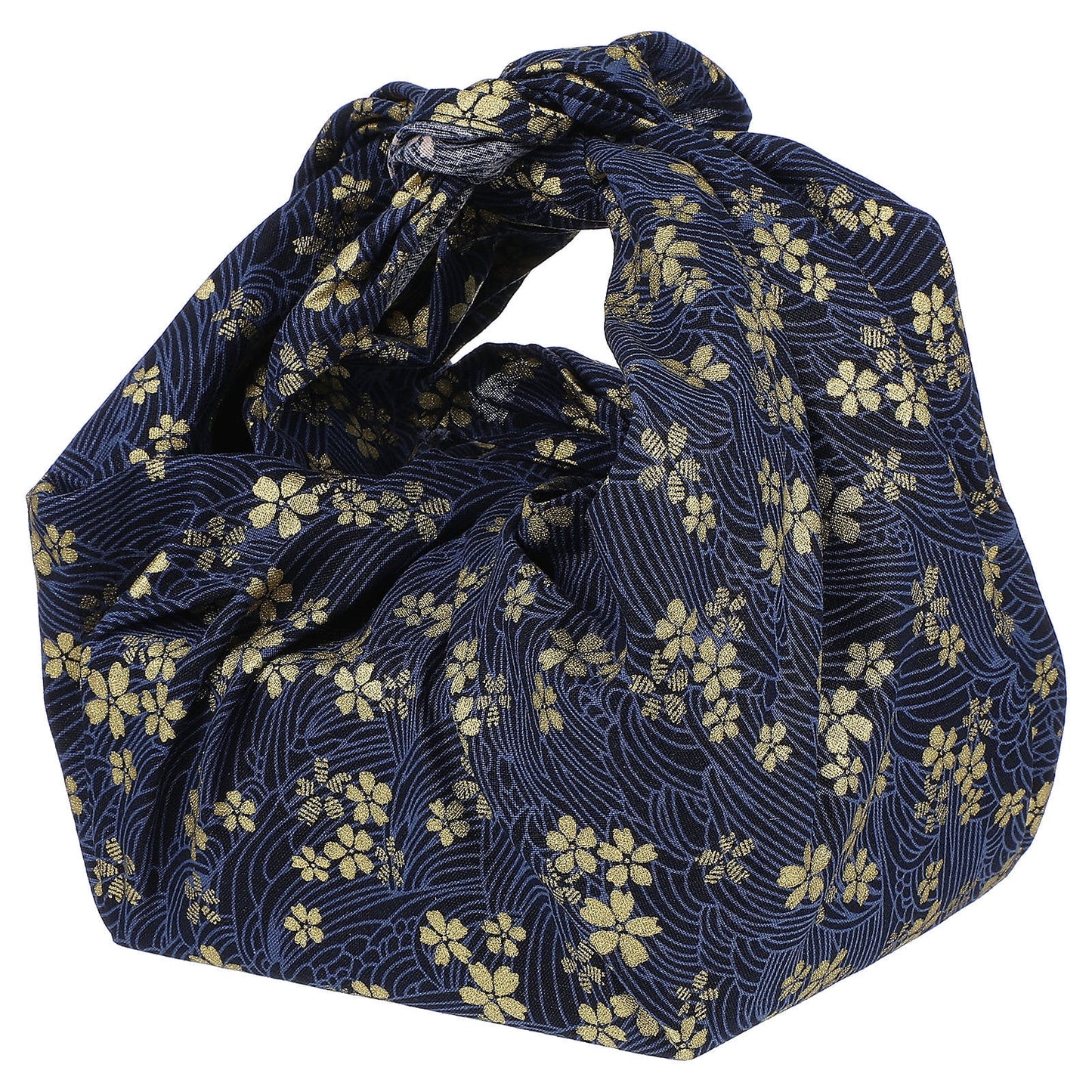 SWETRACE Square Japanese Style Wrapping Cloth Blue 1Pack 27.6x27.6in