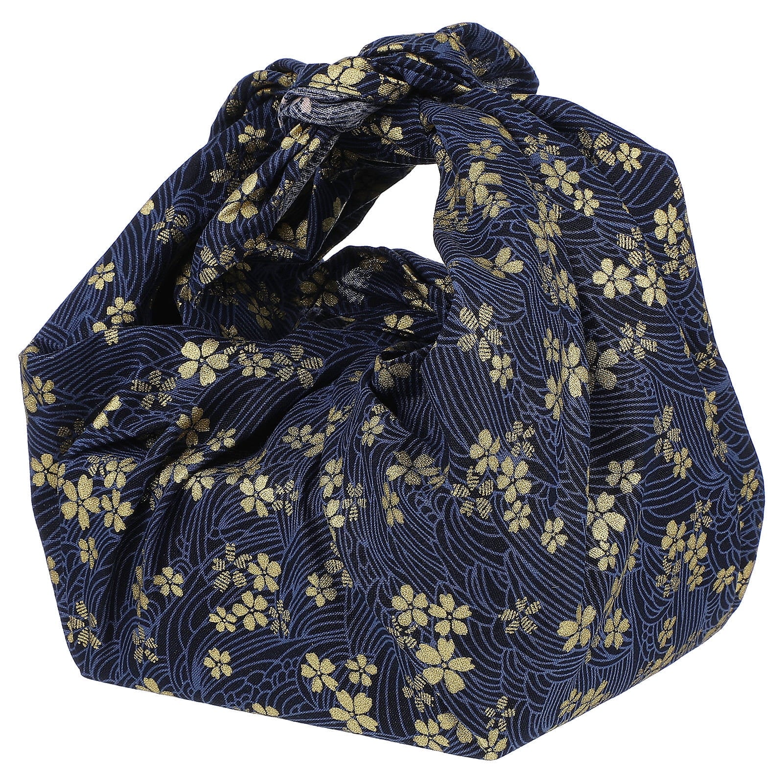 SWETRACE Square Japanese Style Wrapping Cloth Blue 1Pack 27.6x27.6in