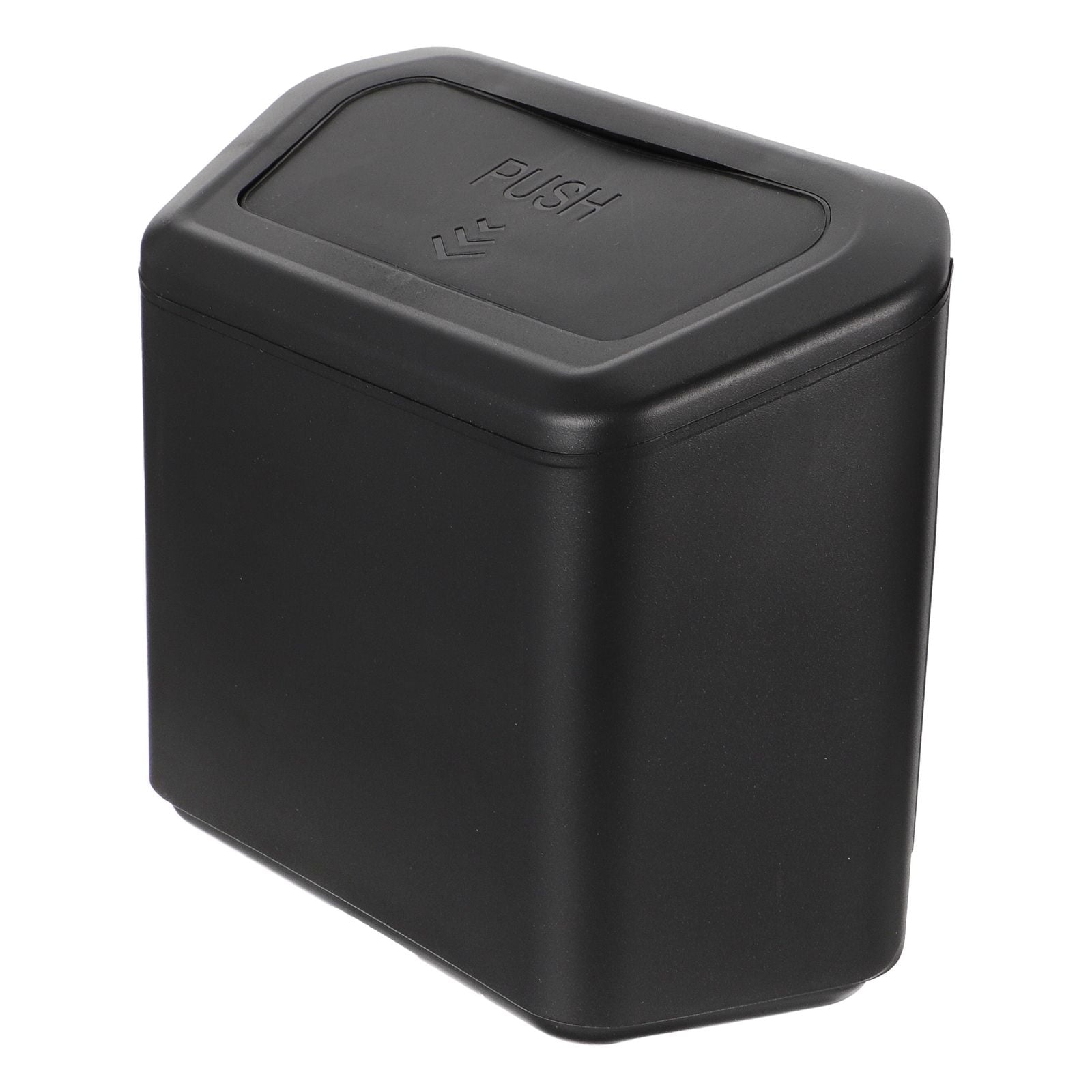 SWETRACE 1Set Trash Holder for Car Rectangular Black Plastic with for Drivers