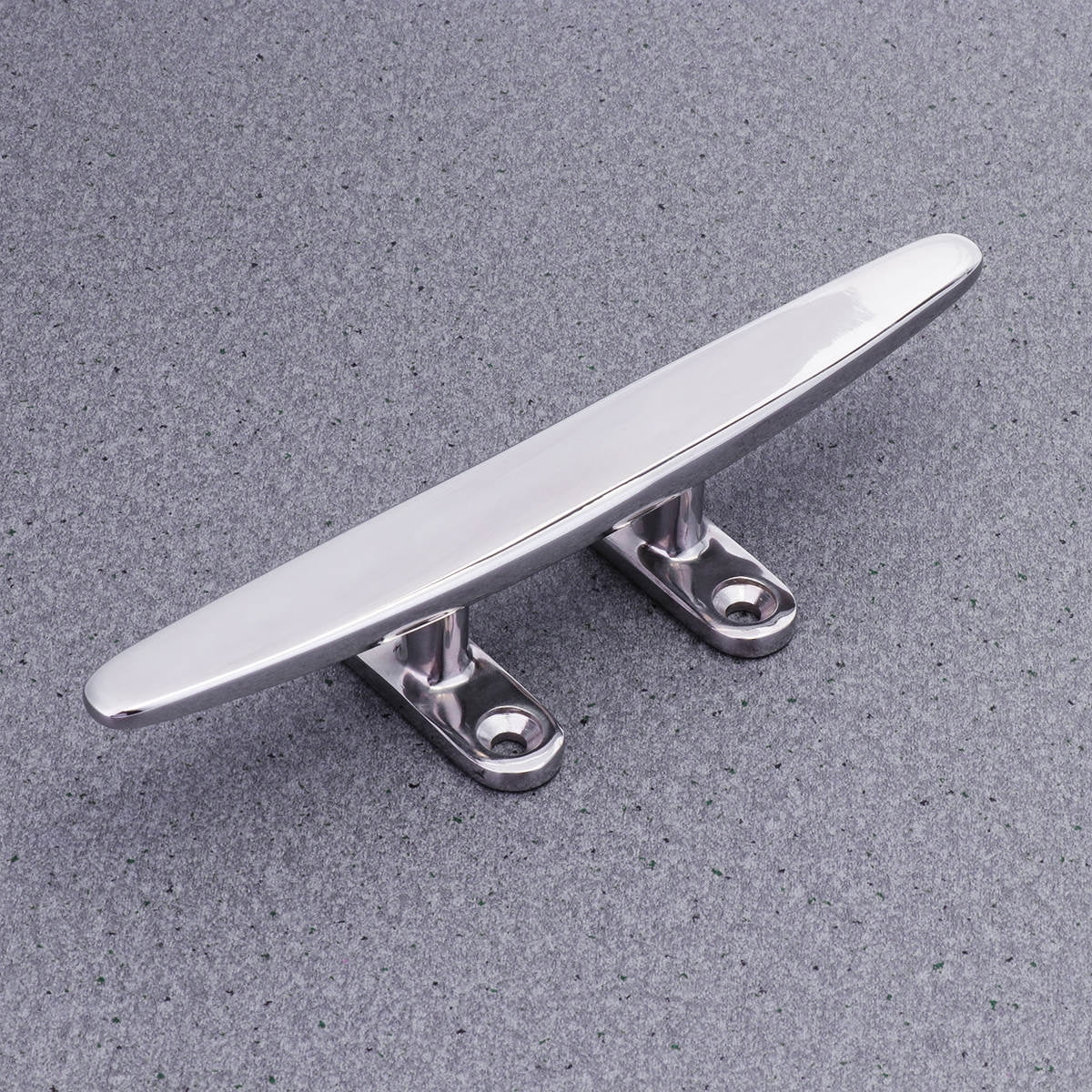 SWETRACE 1Set Marine Grade Stainless Steel Boat Cleat for Boating 8 Inches