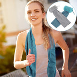 SWETRACE Sweat-Absorbing Yoga Towels Quick Cooling Towel for Summer 2Set