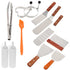SWETRACE Grill Accessory Bbq Grill Utensils Set Stainless Steel 1 Set 12Pcs