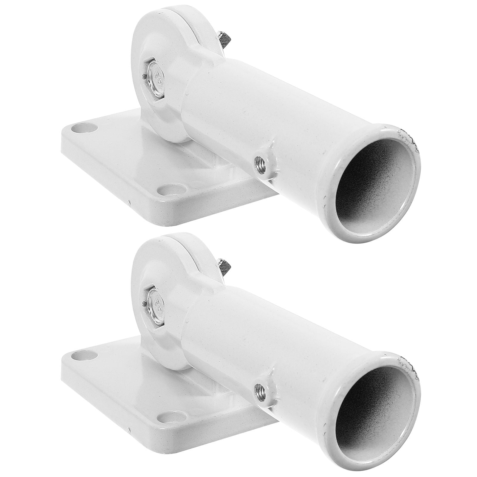 SWETRACE 2Pcs Adjustable Flag Pole Clamp for Truck and Outdoor Use 15x7cm