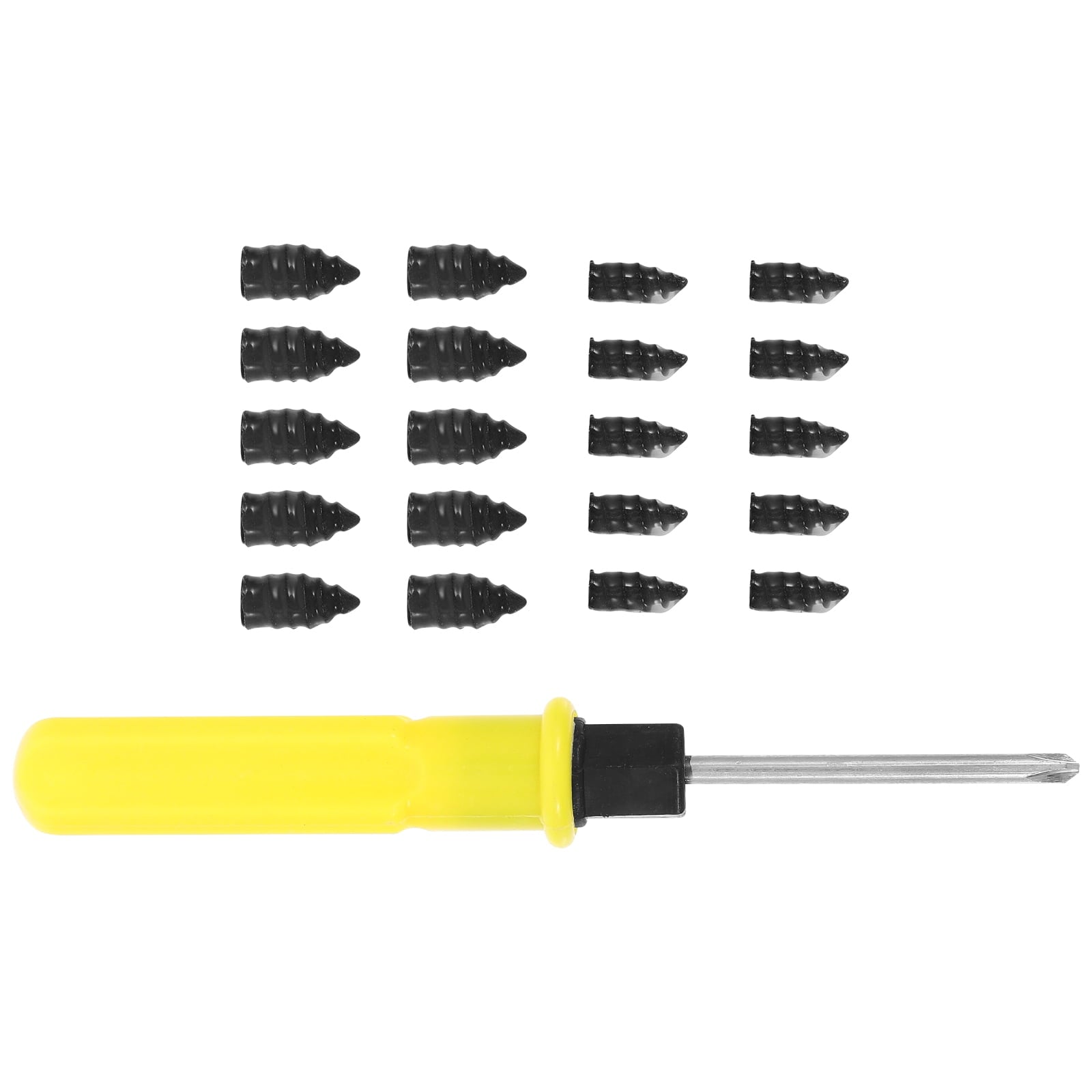 SWETRACE Car Wheel Puncture Repair Screws 1 Set with Iron and Rubber for Tires