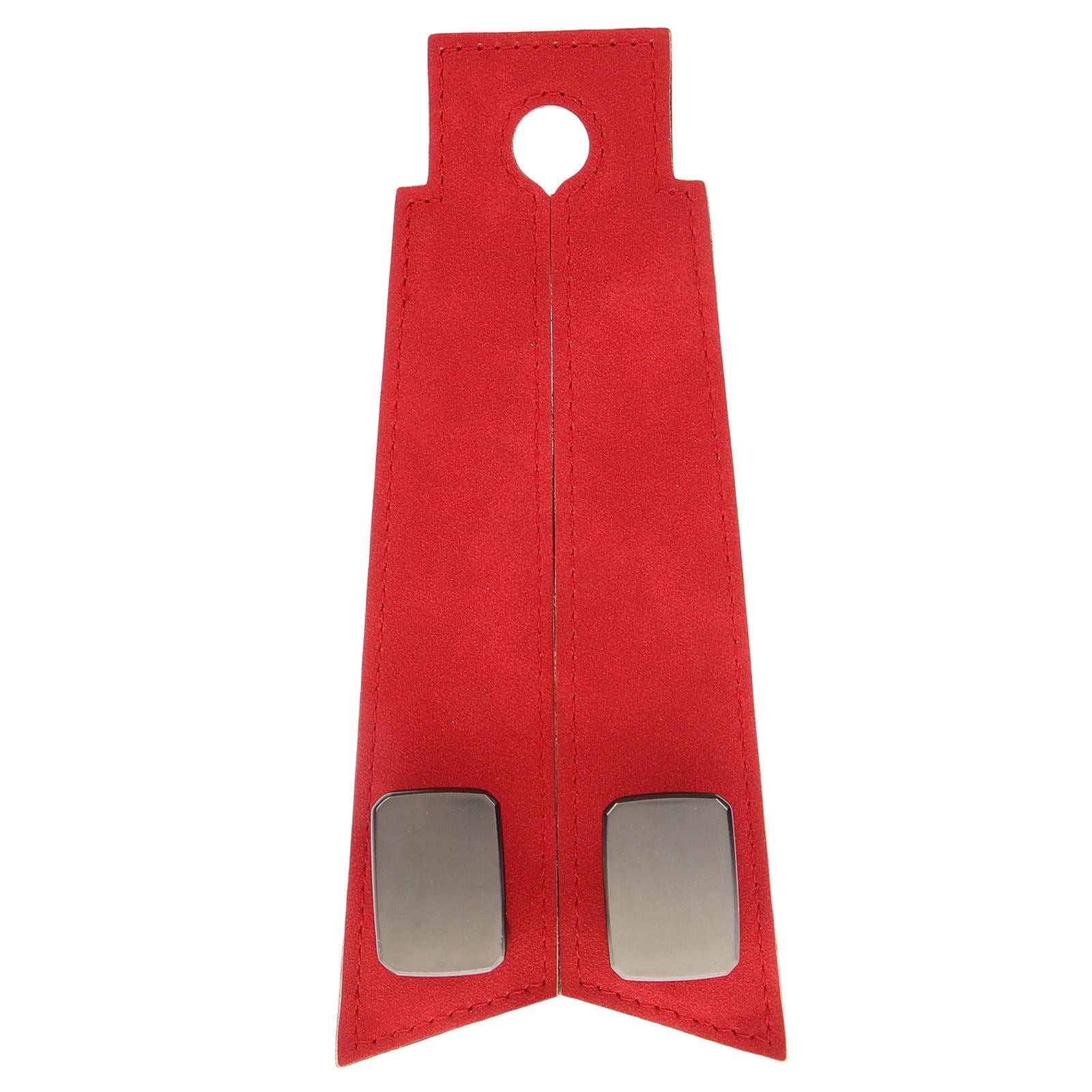 SWETRACE 1Set Red Pu Iron Car Seat Hook for Vehicle Interior Accessories with Luxury Fashionable Design 11.8x3x0.9in
