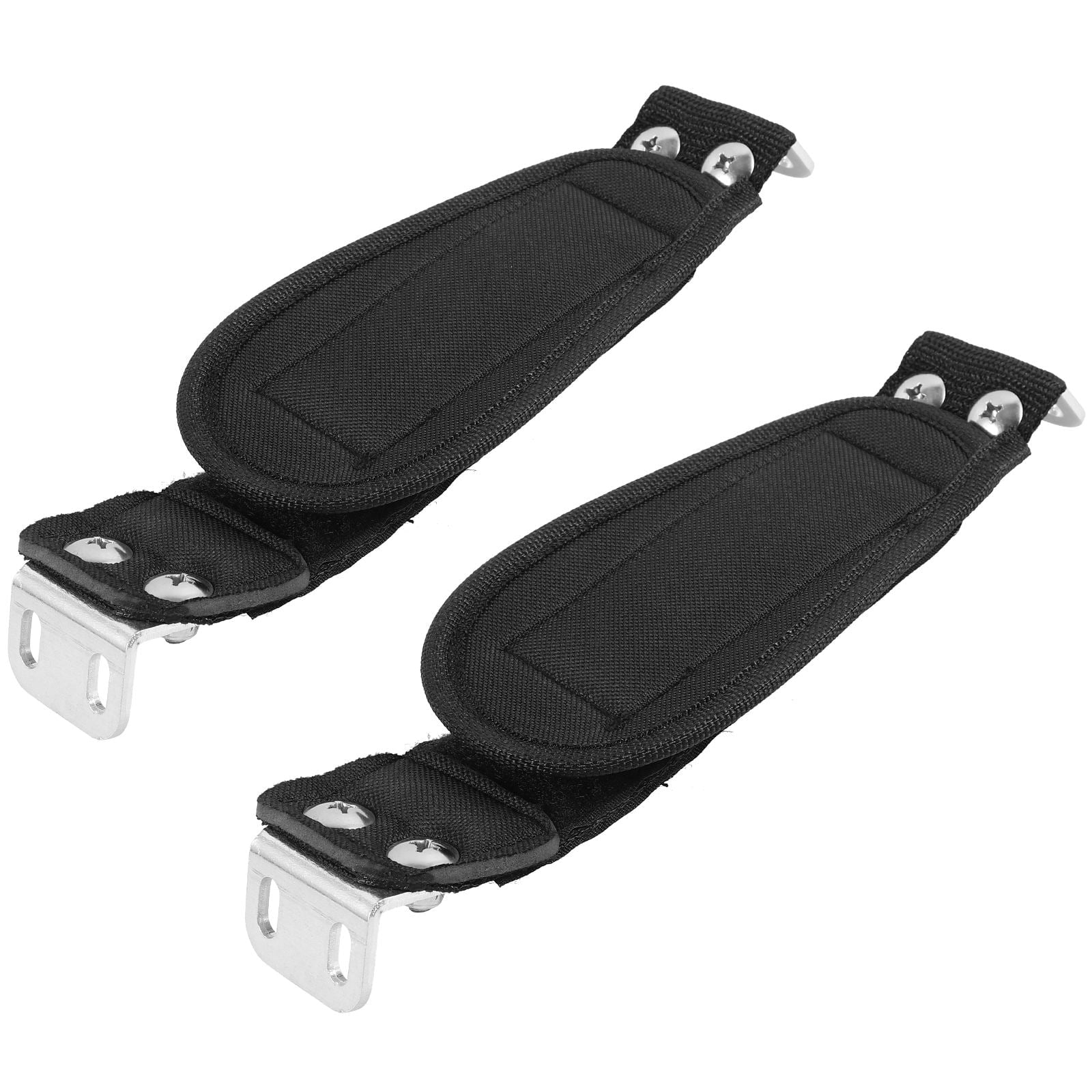 SWETRACE 1 Pair Nylon Alloy Skateboard Foot Band Strap for Electric Skateboarding Outdoor Activities 9.4x3.1x1.2in