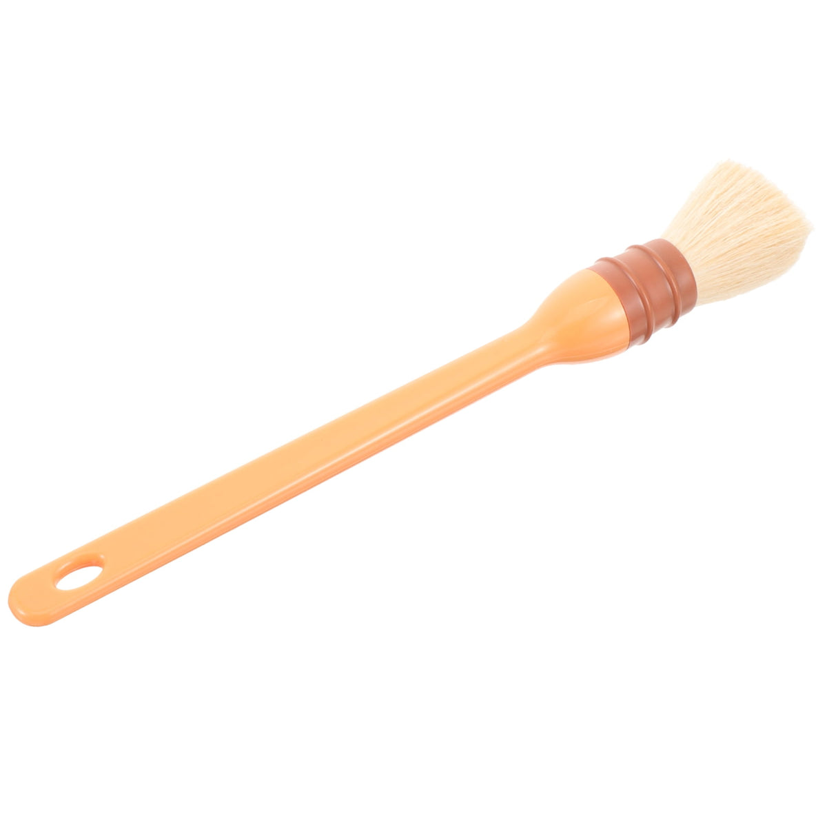 SWETRACE 1Set Round Bristles Basting Brush Baking Basting Brush for Outdoor Use