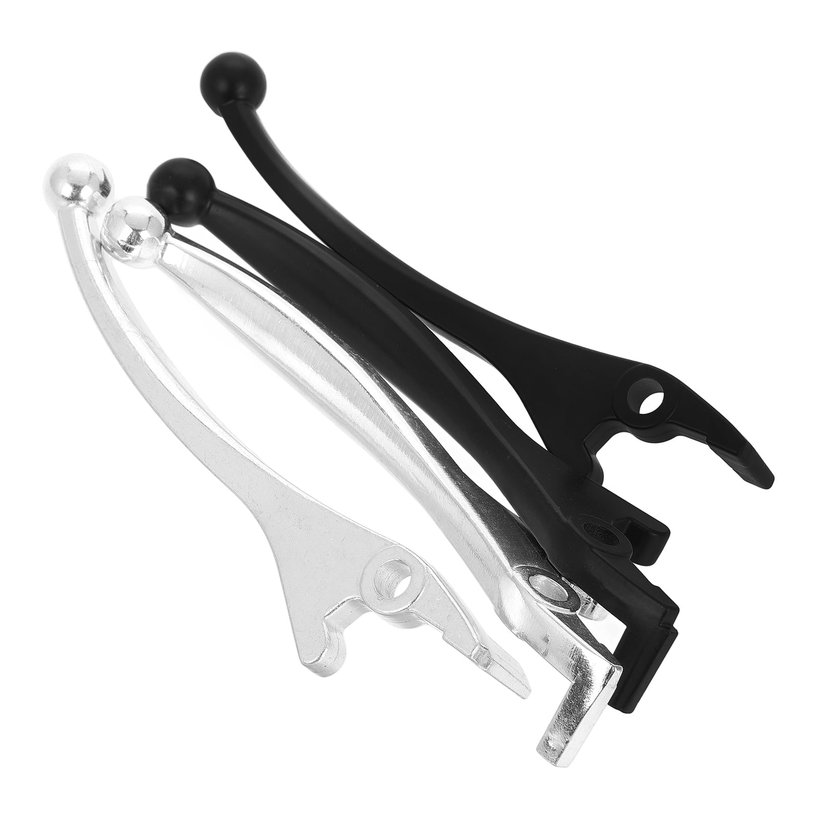 SWETRACE 4Pcs White Brake Handle for Scooters with Braking Control and Octagonal Shape
