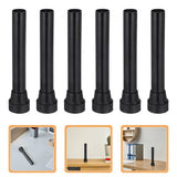 SWETRACE Trampoline Supply 6Pcs Leg Tubes Rubber Cap Tapered Design for Stability Enhancement Families Children