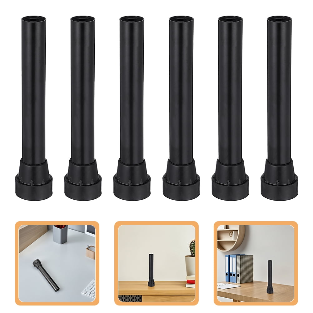 SWETRACE Trampoline Supply 6Pcs Leg Tubes Rubber Cap Tapered Design for Stability Enhancement Families Children