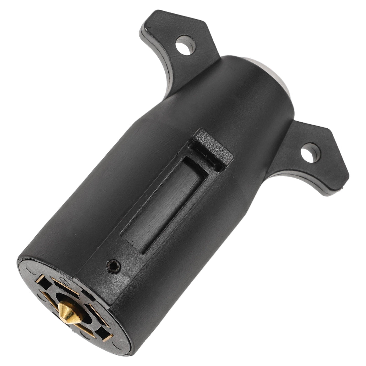 SWETRACE 1Set Trailer Connector Wire Plug 8.00X7.00X4.40CM for Trailer Wiring Harness in Black Color