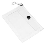 SWETRACE 1Set Compact Coin Purse Square Transparent PVC for Keychain and Outdoor Use by Students and Teens