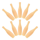 SWETRACE Desktop Bowling Toys Plastic 10Pcs 2.4X0.6X0.6In