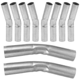 SWETRACE 10Pcs Greenhouse Frame Building Connectors in Steel for Garden Use
