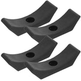 SWETRACE 4Pcs Small Dumbbell Rack Storage for Gym Accessories with Rectangular Shape and 15x5cm Size