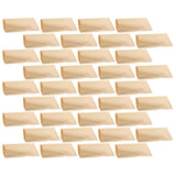 SWETRACE 100Pcs Light Yellow Rectangular Garden Paper Bags for Storage 5.1x3.5x0.04in