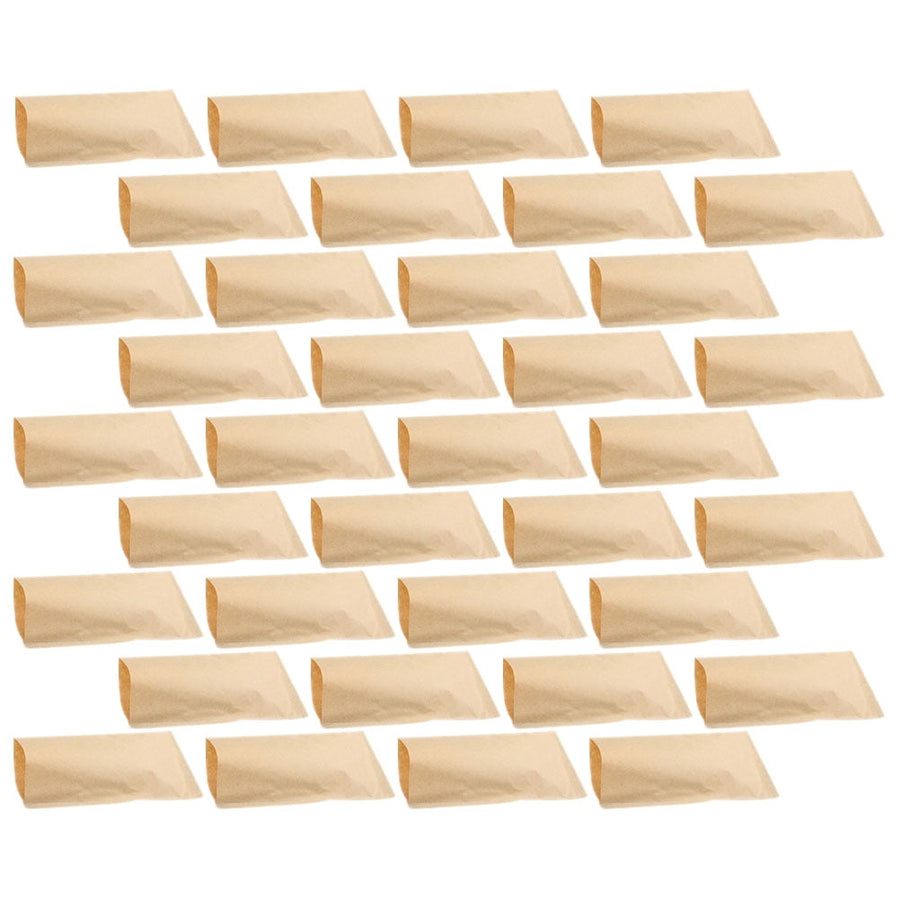 SWETRACE 100Pcs Light Yellow Rectangular Garden Paper Bags for Storage 5.1x3.5x0.04in