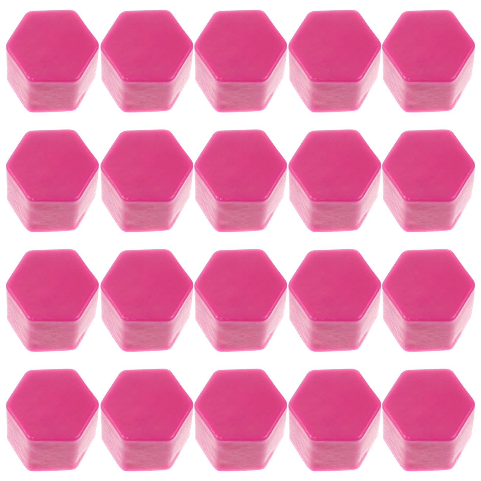 SWETRACE Hub Nut Cover Purple Silicone 20pcs