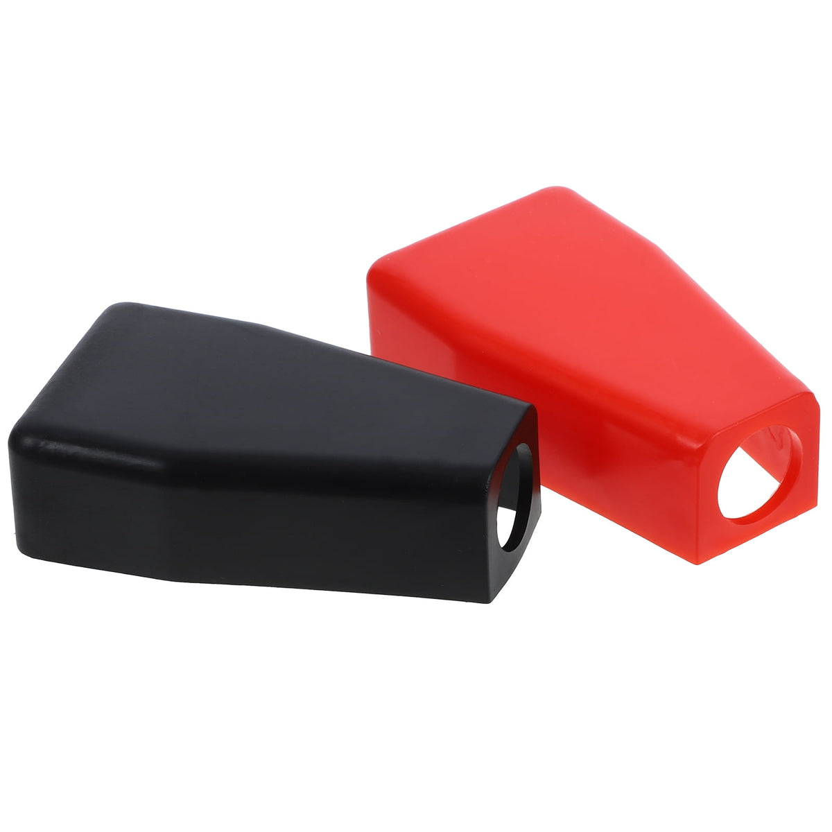 SWETRACE 2Pcs Red Battery Terminal Covers for Automotive Repair Terminal Blocks Connector Socket